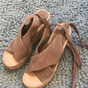 Taupe Marc Fisher wedge